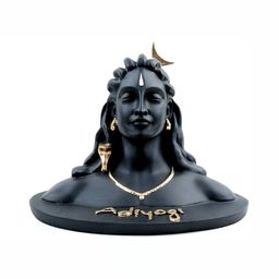 Navyaksh Black Marble Siva Showpiece-image-77