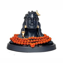 Navyaksh Black Marble Religious Siva Showpiece-image-76
