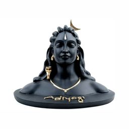 Navyaksh Black & Gold Toned Religious Idol Showpiece-image-55