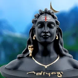 Navyaksh Black Adi Yogi Showpiece-image-43