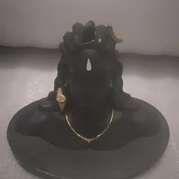 Navyaksh Black Adi Yogi Showpiece-image-4