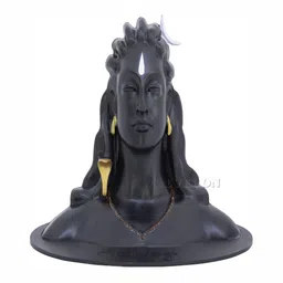 Navyaksh Black Adi Yogi Decorative Showpiece-image-50