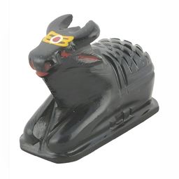 Navyaksh Black Marble Nandi Showpiece-image-68
