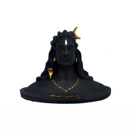 Navyaksh Black & White Religious Small Yogi Showpiece-image-58