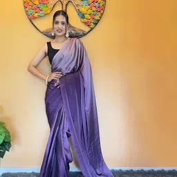 Mitera Ombre Dyed Ready To Wear Saree-image-23