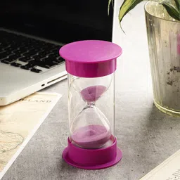 EXIM DECOR Unisex Purple Sand Timer Showpiece-picture-14