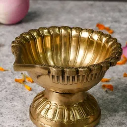 The Advitya Akhand Brass Diya-46