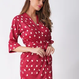 SSoShHub Satin Printed Baby Doll-picture-40