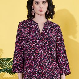 ANVI Be Yourself Women Floral Printed Top-picture-35