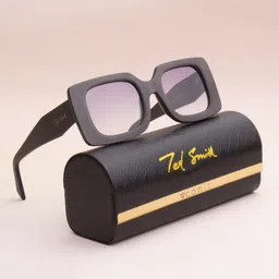 Ted Smith Unisex Square Sunglasses with Polarised Lens-16