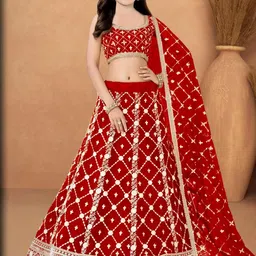 F Plus Fashion Multi Net Lehenga Choli-picture-38