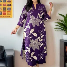 clothonus Women Floral Printed Kurta with Palazzo-picture-55