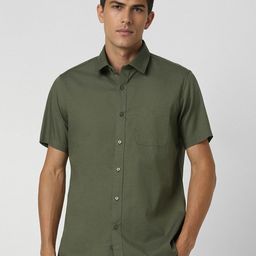 Van Heusen Sport Men Slim Fit Opaque Casual Shirt-picture-26