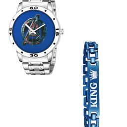 Miss Perfect Men Bracelet With Analogue Watch Gift Sets LJ392-picture-49