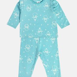 MINI KLUB Girls Printed Top with Trousers-image-32