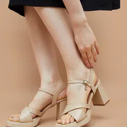 Ginger by Lifestyle Block Heel Sandals-32