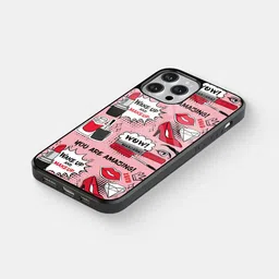 macmerise Typography Printed iPhone 13 Pro Max Back Case Mobile Accessories image 4