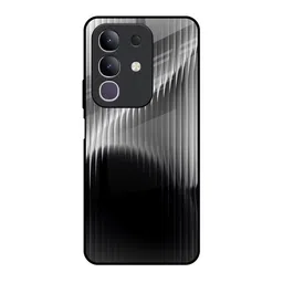 QRIOH Unisex Vivo T4x 5G Monochrome Arc Impact Resistant Glass Back Case-picture-43