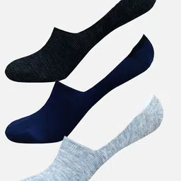 StyFun Pack Of 3 Anti-Slip Cotton Shoe Liners Socks-image-11
