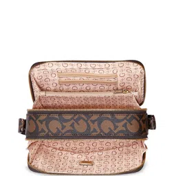 GUESS Printed Structured Shoulder Bag image 3