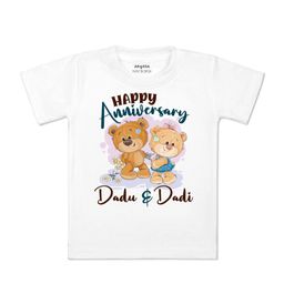Arvesa Kids Typography Printed Short Sleeves T-shirt-picture-3