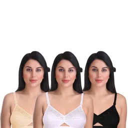 FEATHER LINE Non-Wired Non Padded Everyday Bra-picture-4