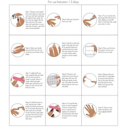 Pep Nails Set Of 24 Artificial Press On Nails - Terra Cotta image 4