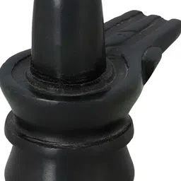 Navyaksh Black Religious Small Shivling Showpiece image 4
