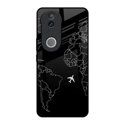 QRIOH Dark Fly Glass Quirky Printed Vivo V50 5G Back Case-image-88