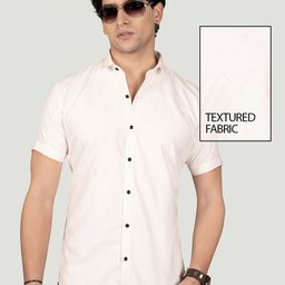 ALMATY Men Comfort Slim Fit Opaque Casual Shirt-image-59
