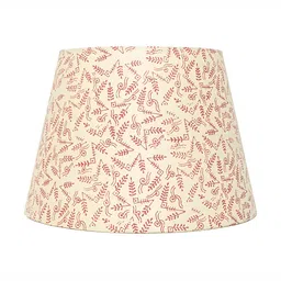 Lampenschirm India Beige Printed Cotton Frustum Shaped Lampshade-image-13