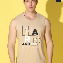 WOOSTRO Pack Of 2 Printed Combed Cotton Gym Vests VWS26(HARD RUST)(HARD NAVY)-picture-43