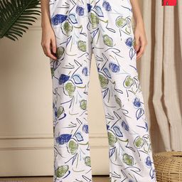 TAG 7 Pack Of 2 Printed Cotton Mid-Rise Lounge Pants-image-30