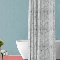 ArtzFolio White & Red Printed Waterproof Shower Curtain-image-16