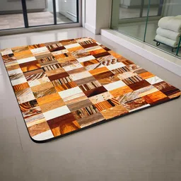 IVAZA White 1000 GSM Silicone Bath Rugs-image-5