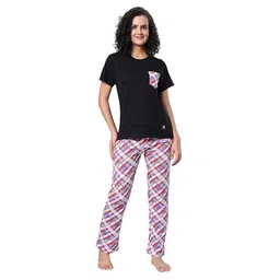 evolove Women Printed Night suit-picture-18