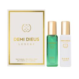 DEMI DIEUS Unisex Set Of 2 Oud & Fuel Long Lasting Eau de Parfum - 20 ml Each-99