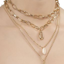OOMPH Gold-Toned Layered Necklace-picture-46