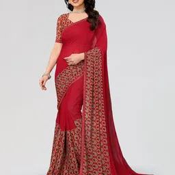 Moda Rapido Abstract Printed Saree-picture-13