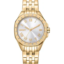 DKNY Women Brooklyn Mini Brass Dial & Bracelet Style Straps Analogue Watch DK1L013M0065-picture-41