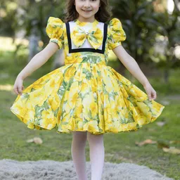 THE PONY & PEONY CO. Print Fit & Flare Dress-picture-43