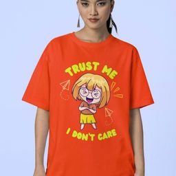 Reifica Women Printed Drop-Shoulder Sleeves Applique T-shirt-image-63