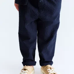 H&M Cotton Seersucker Trousers-picture-46