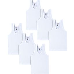Revvo Junior Boys Pack Of 2 Cotton Basic Vests RJV-111-image-28
