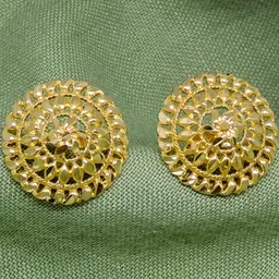 Luv Fashion Circular Studs Earrings-picture-9