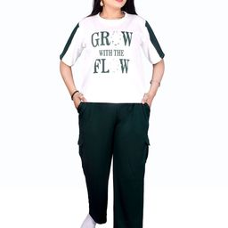 Naida Printed T-Shirt with Trousers-image-42