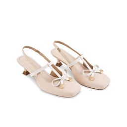 Lino Perros Kitten Pumps with Bows-45