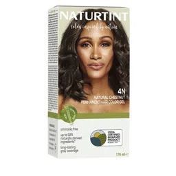 Naturtint Pure Grey Coverage Permanent Hair Color- 170 ml- 4N Natural Chestnut-image-32