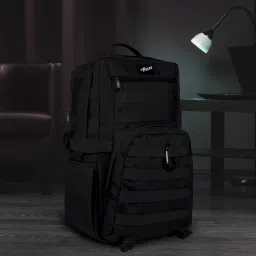 Medium 25 L Laptop Backpack Grecale Black-image-96