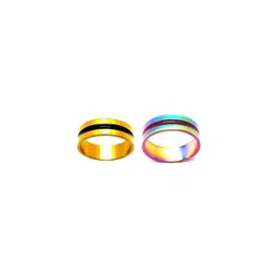 Dynamic Retail Global Unisex Multi Ring-86